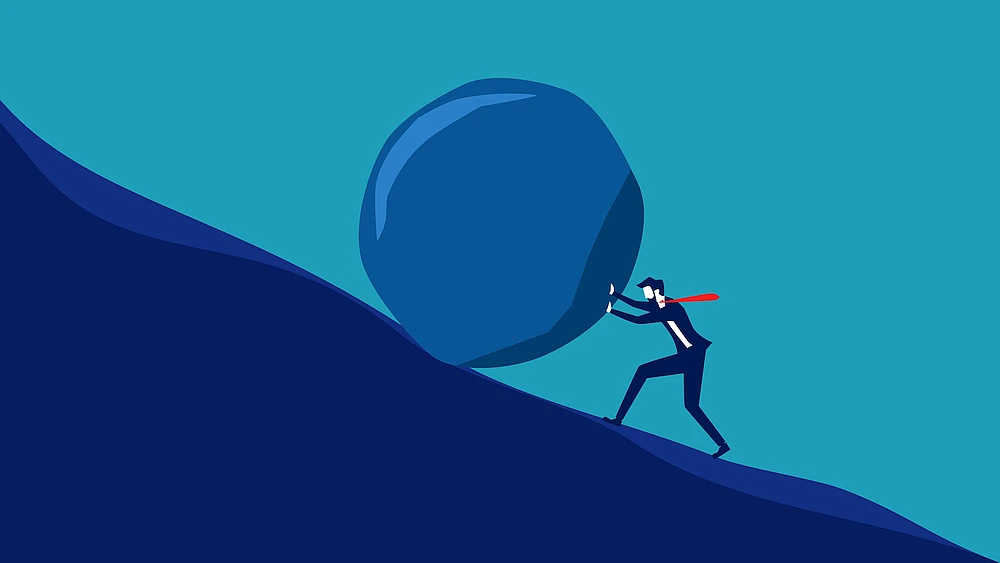 DIE MORAL: NIE WIEDER SISYPHUS-ARBEIT!